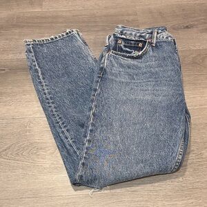 GRLFRND Helena High Rise Straight Jeans